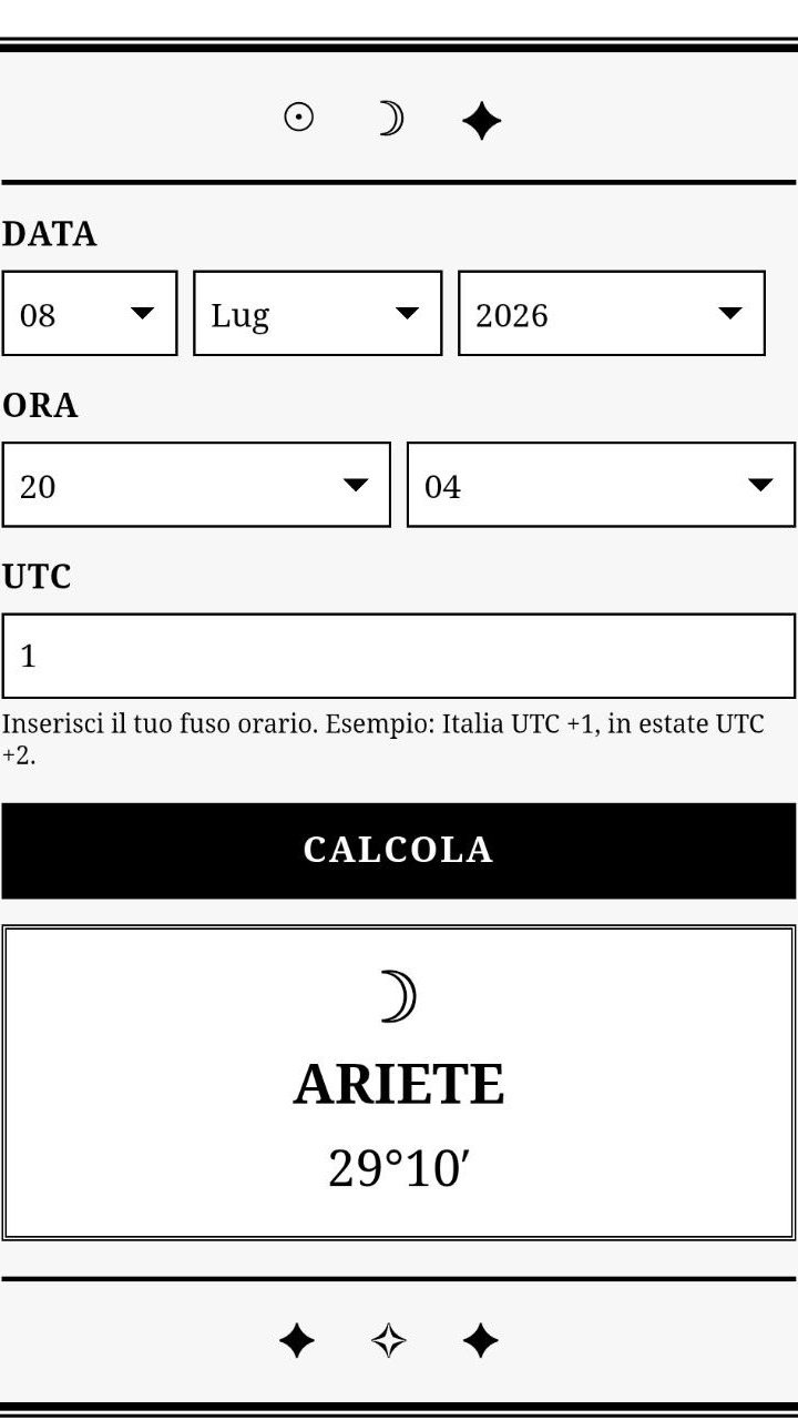 Astrologia delle vincite Screenshot
